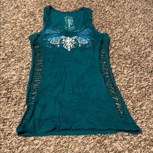 Rebel Saints Cut tank top